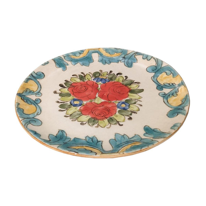 Basme Flower Plate (25cm) | {{ collection.title }}