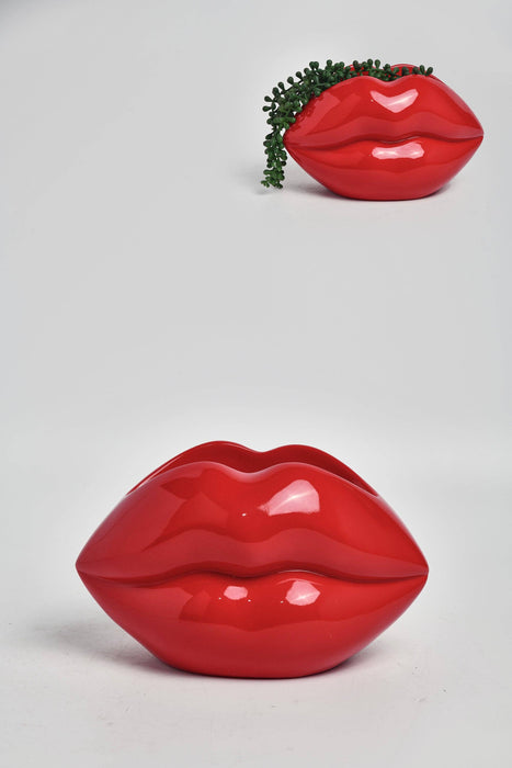 Bentley & Bo - Red Lip Planter