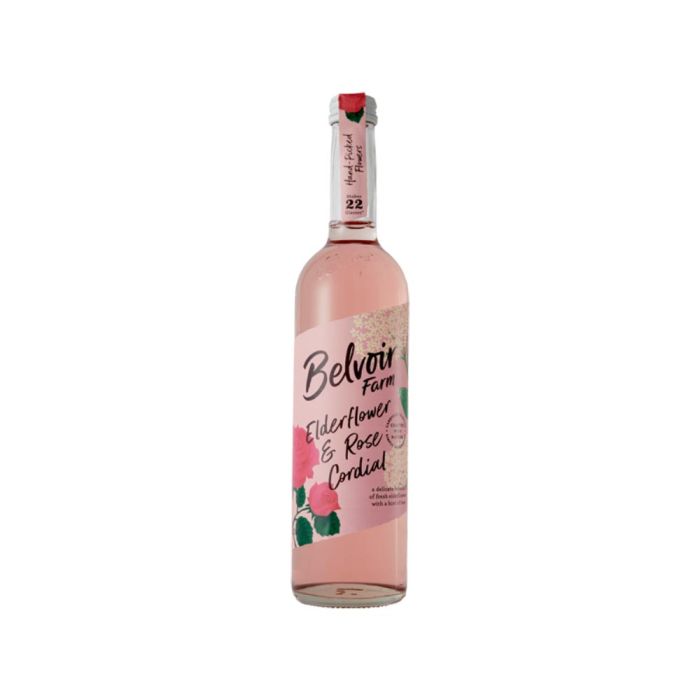 Belvoir Elderflower & Rose Cordial (500ml)