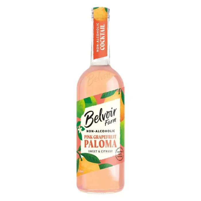 Belvoir Non-Alcoholic Pink Grapefruit Paloma (750ml)