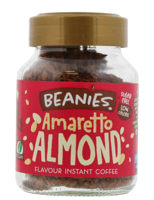 Beanies Flavoured Instant Coffee 50g - Amaretto Almond | {{ collection.title }}