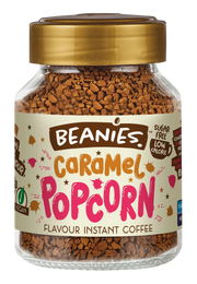 Beanies Flavoured Instant Coffee 50g - Caramel Popcorn
