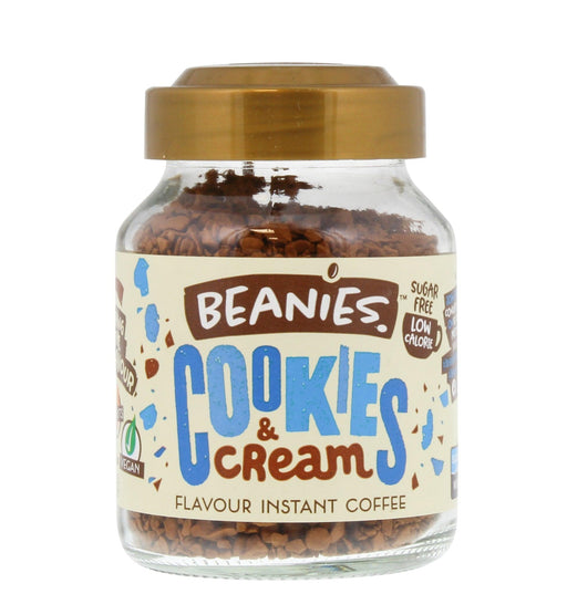 Beanies Flavoured Instant Coffee 50g - Cookies & Cream | {{ collection.title }}