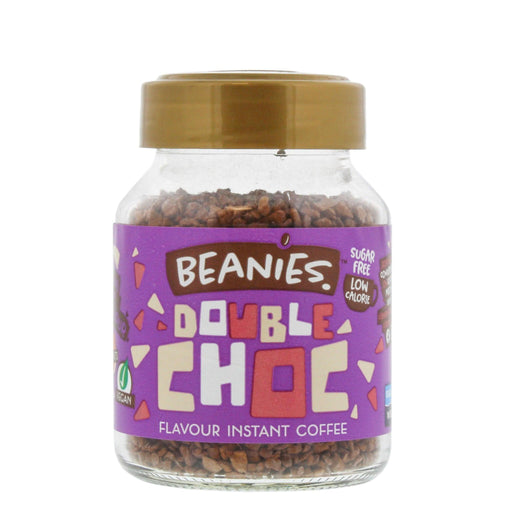 Beanies Flavoured Instant Coffee 50g - Double Chocolate - LemonSalt