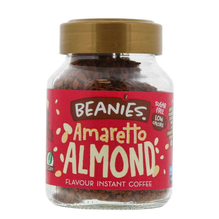 Beanies Flavoured Instant Coffee 50g - Amaretto Almond