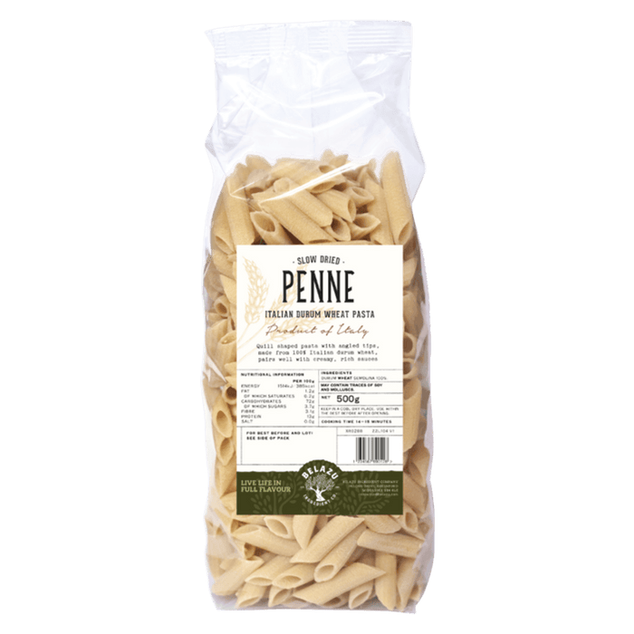 Belazu Dried Penne Pasta (500g) | {{ collection.title }}