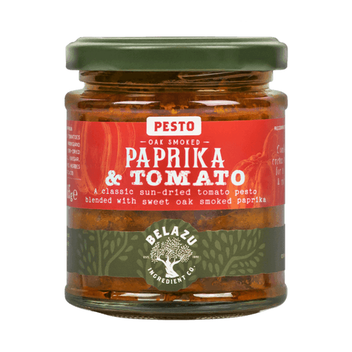 Belazu Oak Smoked Paprika and Tomato Pesto (165g) | {{ collection.title }}