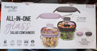 Bentgo All-In-One Glass Salad Container, 2 Pack - LemonSalt