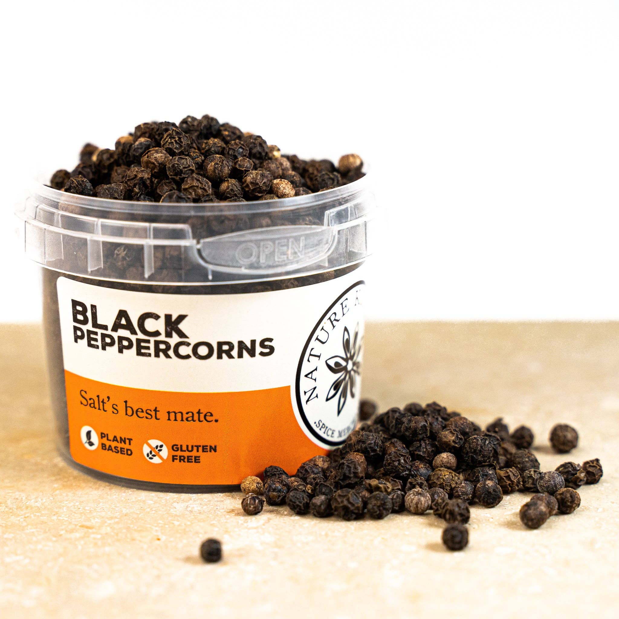 Nature Kitchen Peppercorns Black Pepper (60g)