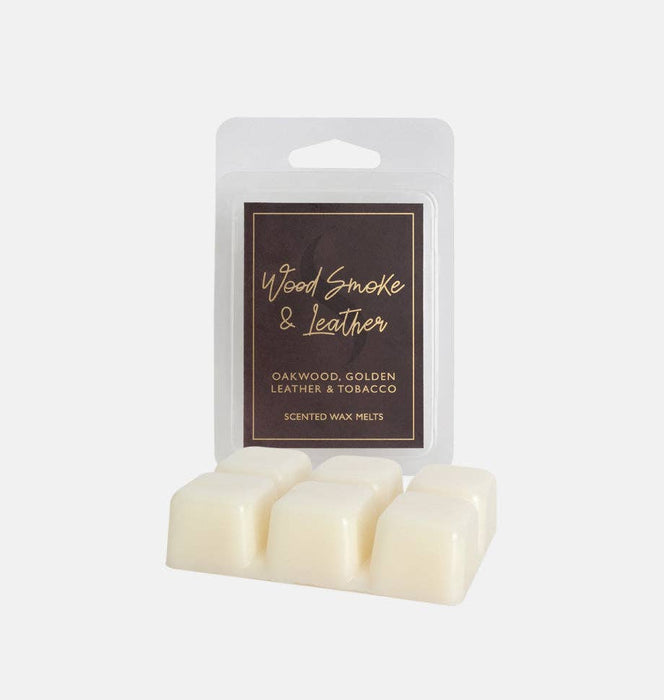 Shearer Candles Wood Smoke & Leather Wax Melt 6 Pack
