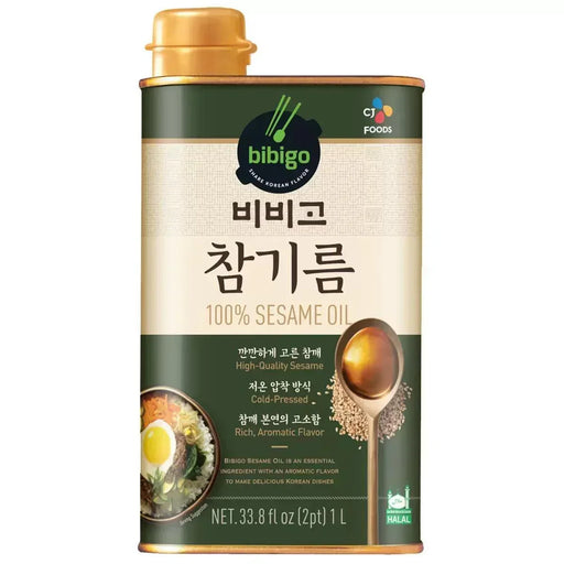 Bibigo 100% Sesame Oil (1L) - LemonSalt