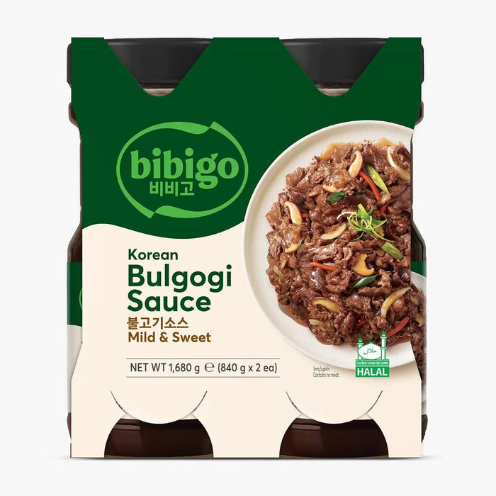 Bibigo Korean Bulgogi BBQ Sauce (2x840g) - LemonSalt