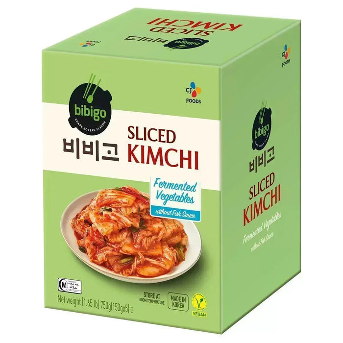 Bibigo Sliced Kimchi (5x150g) - LemonSalt