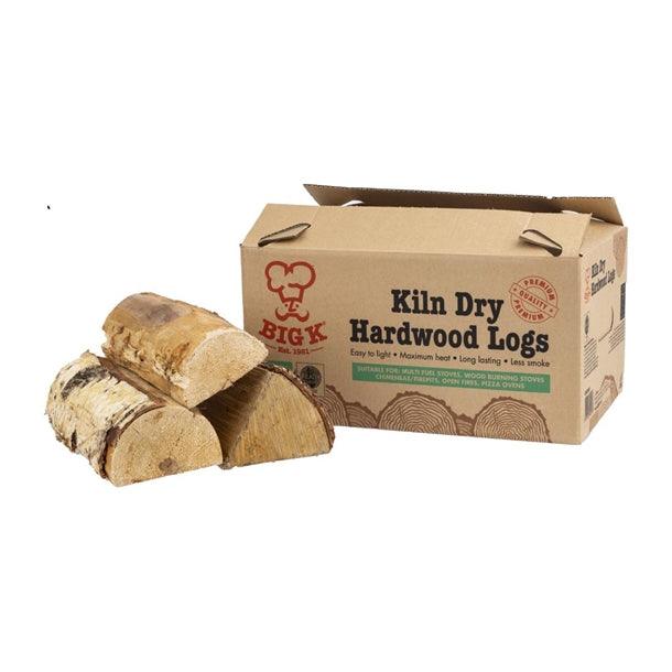 Big K Kiln Dry Hardwood Logs (8kg) - LemonSalt