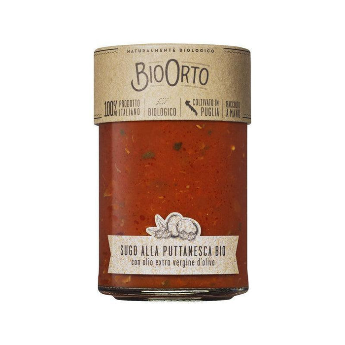 Bio Orto Organic Puttanesca Pasta Sauce (350g) - LemonSalt