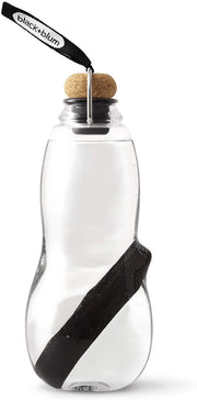 Black+Blum Black Japanese Binchotan Charcoal Filter Water Bottle, 800ml