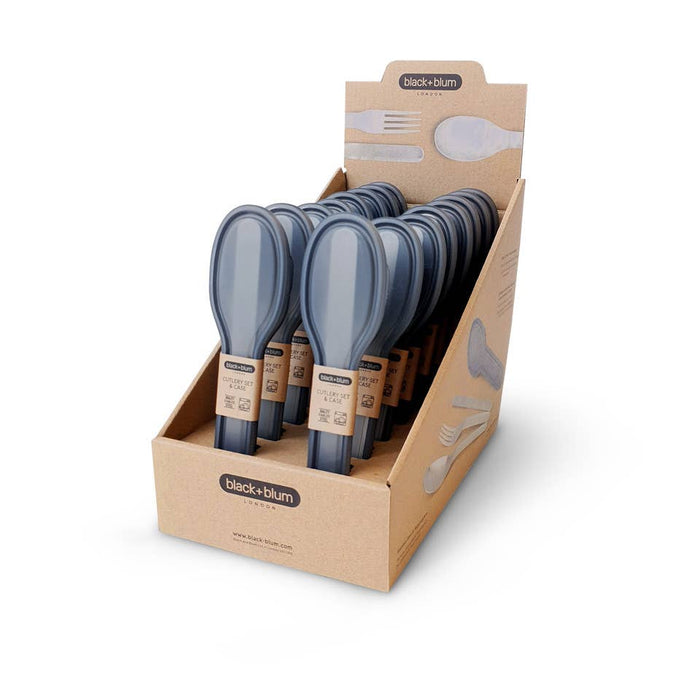 Black+Blum Cutlery Set with Portable Hygienic Carry Case - LemonSalt