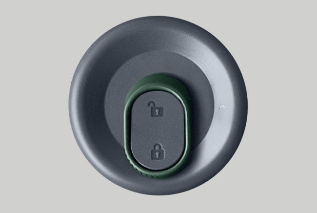 Black+Blum Glass Travel Cup With Silicone Cover (340ml) - Coral - LemonSalt