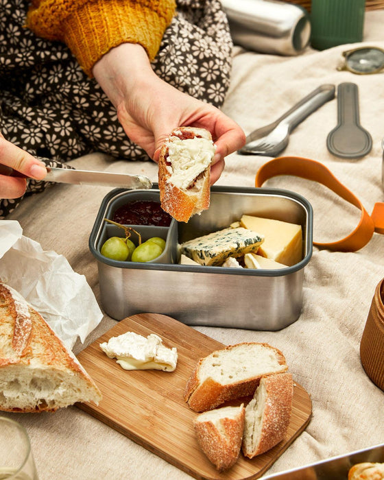 Black+Blum Large Stainless Steel SandWich Box - Ocean (1.25l)