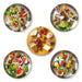 Black+Blum Plate Set - 4pc Stainless Steel Plate Set with Bamboo lid - LemonSalt