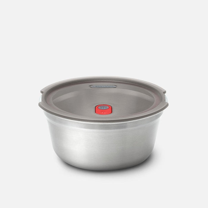 black-blum-steel-food-bowl-large-greyred-950ml-lemonsalt-30712