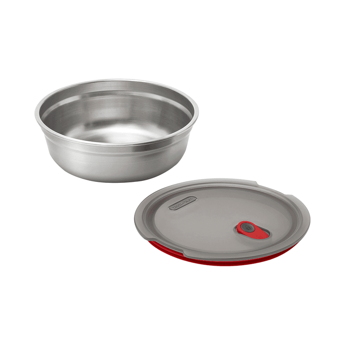 black-blum-steel-food-bowl-large-greyred-950ml-lemonsalt-53540