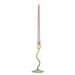 Bloomingville - Ada Candle Holder, Green, Glass (22cm) - LemonSalt