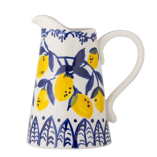 Bloomingville - Maxima Jug, Blue, Stoneware (22cm) - LemonSalt