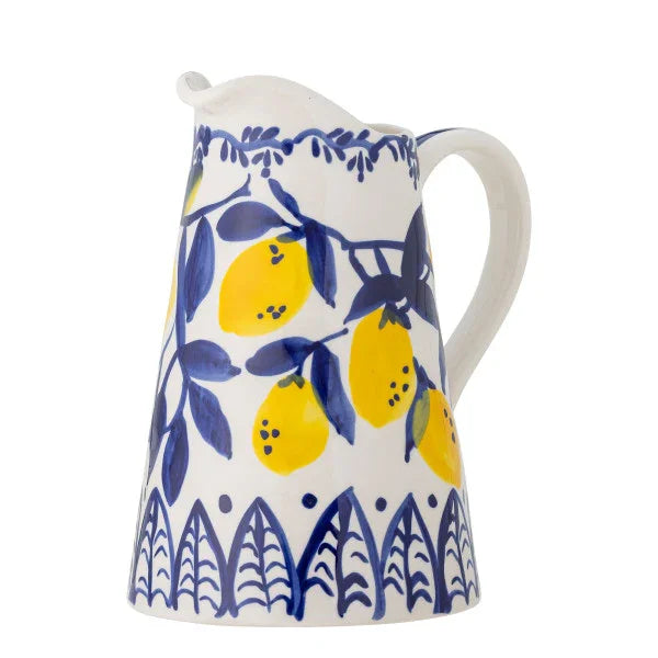 Bloomingville - Maxima Jug, Blue, Stoneware (22cm) - LemonSalt