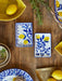 Bloomingville - Maxima Plate, Blue, Stoneware - Set of 2 (15cm) - LemonSalt