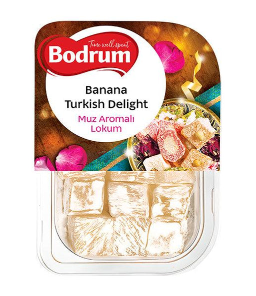Bodrum Banana Turkish Delight (200g) - LemonSalt
