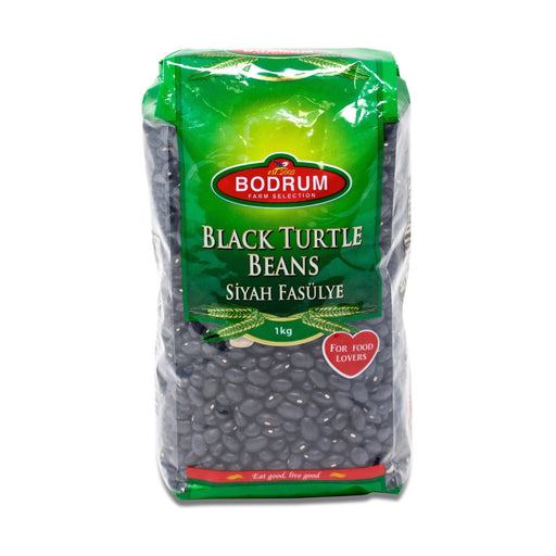 Bodrum Black Turtle Beans (1kg) - LemonSalt