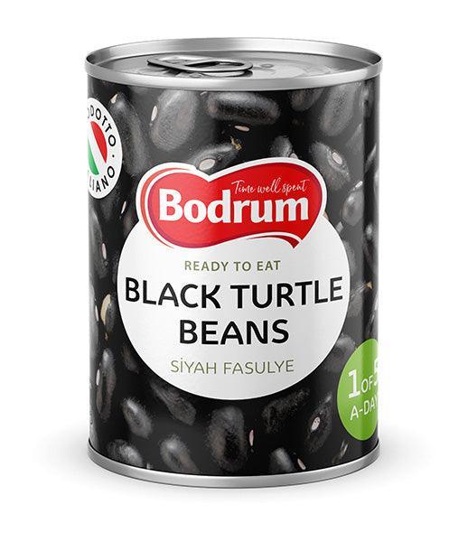 Bodrum Boiled Black Turtle Beans - Siyah Fasulye (400g)