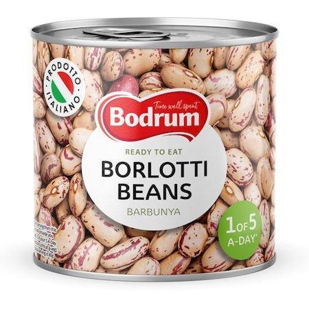 Bodrum Borlotti Beans (800g) - LemonSalt