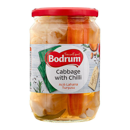 Bodrum Cabbage with Hot Pepper (670g) | {{ collection.title }}