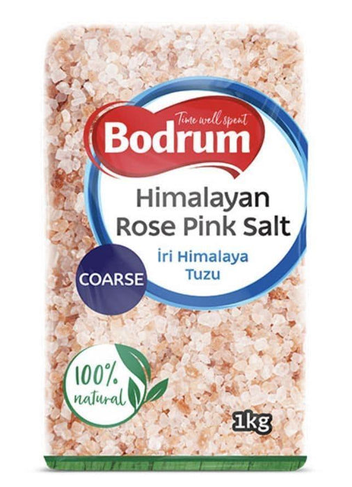 Bodrum Himalayan Rose Pink Salt Coarse (1kg)