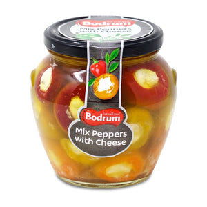 Bodrum Mix Peppers With Cheese (520g) | {{ collection.title }}