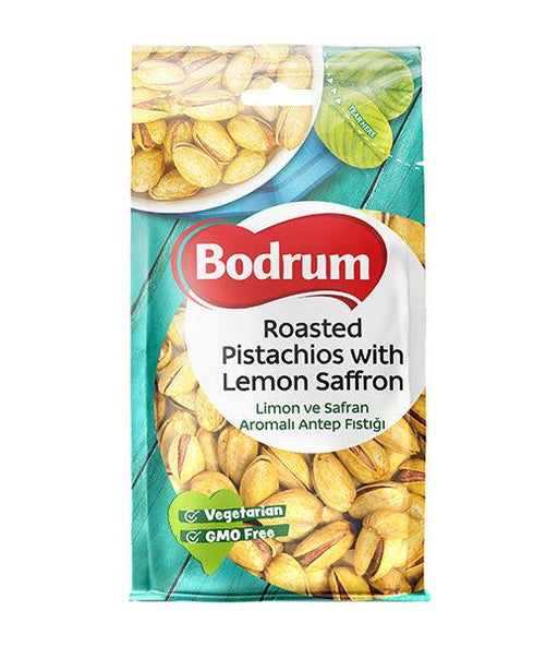 Bodrum Pistachios With Lemon & Saffron (150g) | {{ collection.title }}