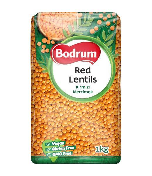 Bodrum Red Lentils Whole (1kg)