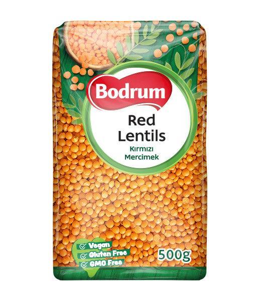 Bodrum Red Lentils Whole (500g)