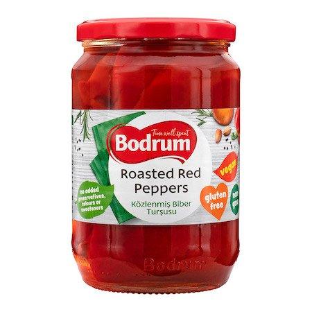 Bodrum Roasted Red Peppers (670g) | {{ collection.title }}