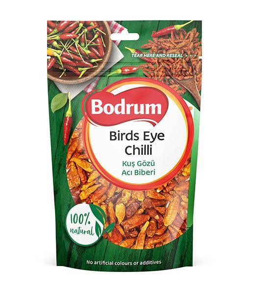 Bodrum Spice Bird's Eye Chili Whole (40g)