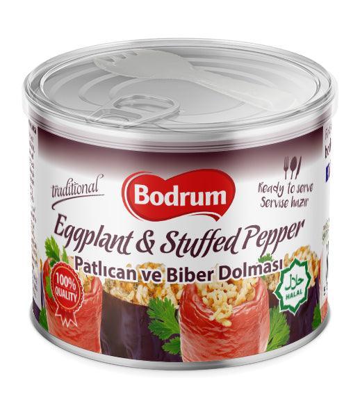 Bodrum Stuffed Aubergines and Pepper (400g)