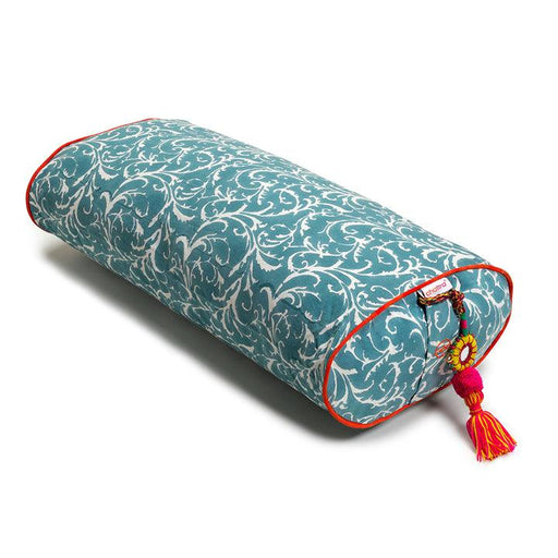 Bombay Duck Chattra LLC Sky Feather Oval Yoga Bolster - LemonSalt