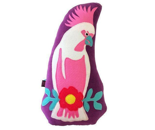 Bombay Duck Cockatoo Cushion Fuchsia (45cm) - LemonSalt