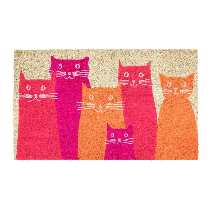 Bombay Duck Cool Cats on a Mat Doormat | {{ collection.title }}