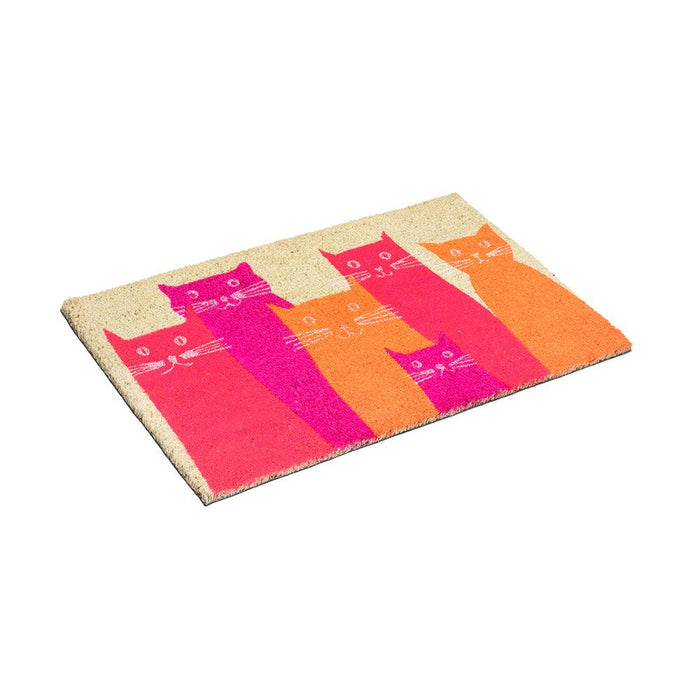 Bombay Duck Cool Cats on a Mat Doormat | {{ collection.title }}