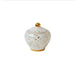 Bombay Duck Doolittle Splatter Sugar Bowl - Gold and White | {{ collection.title }}