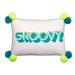 bombay-duck-groovy-stripes-embroidered-cushion-on-linen-turquoise-and-yellow-lemonsalt-19916