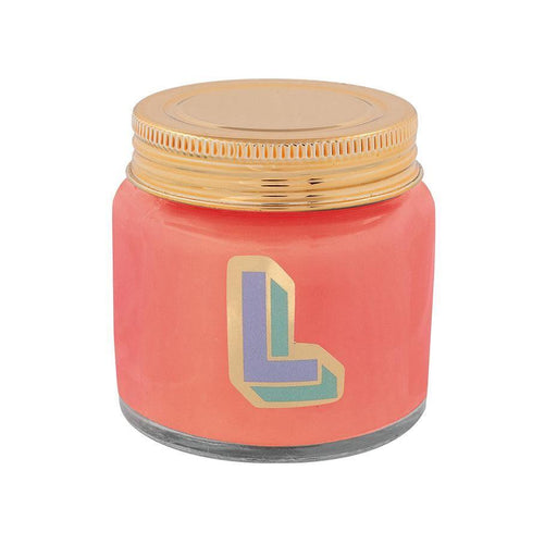 Bombay Duck Letterpop Mini Jar Candle - L - LemonSalt